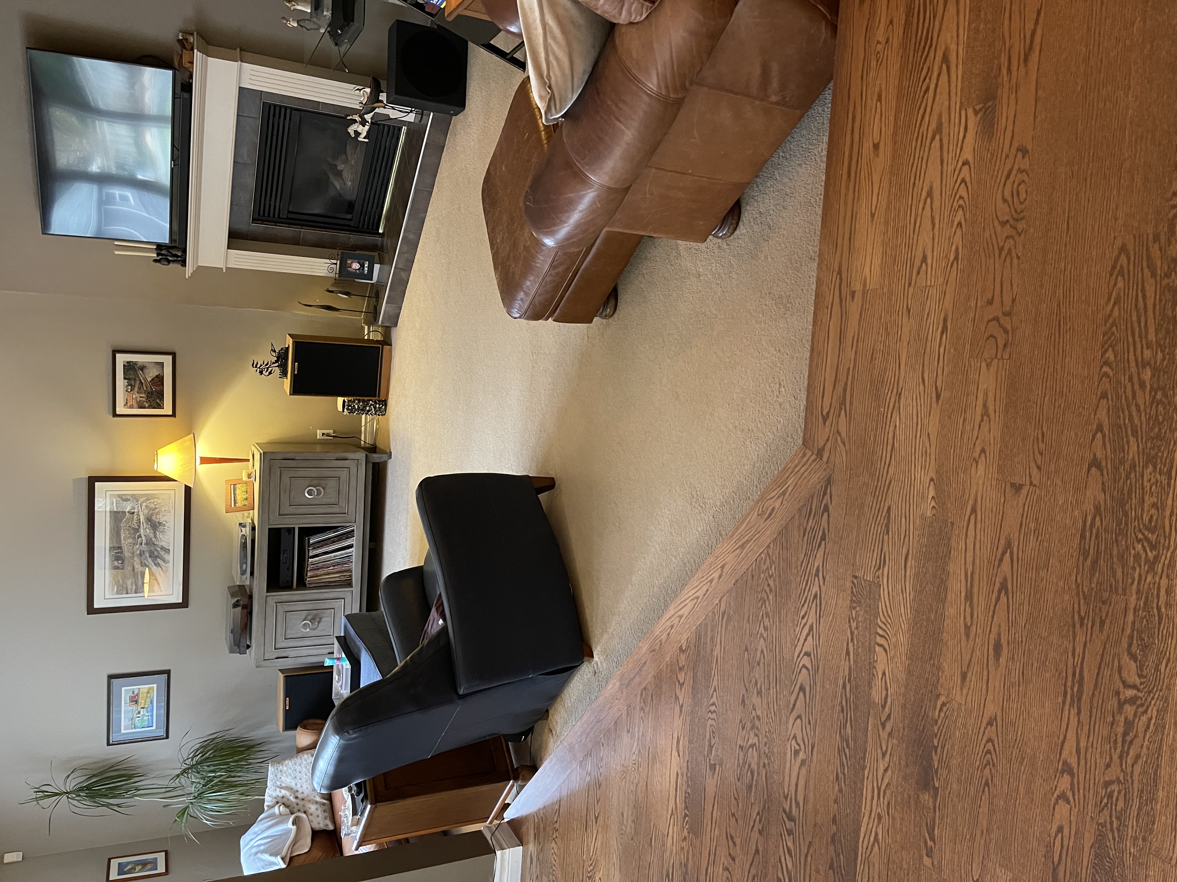 Before removal of sunken living room An Image